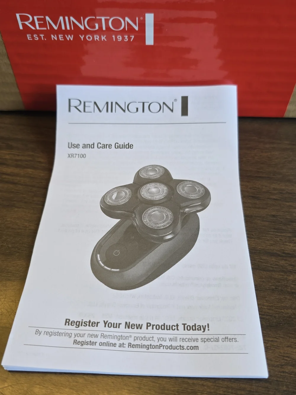 Remington Balder Pro XR7100 Cordless Electric Head Shaver New Open Box